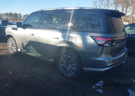 2025 Infiniti Qx80 Sensory Awd из США, поврежденный, VIN JN8AZ3DB6S9403054